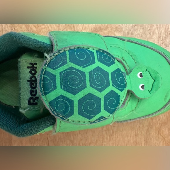 REEBOK Royal Classic Turtle 2 Pair Bundle Toddler Green Sneakers - Picture 16 of 16